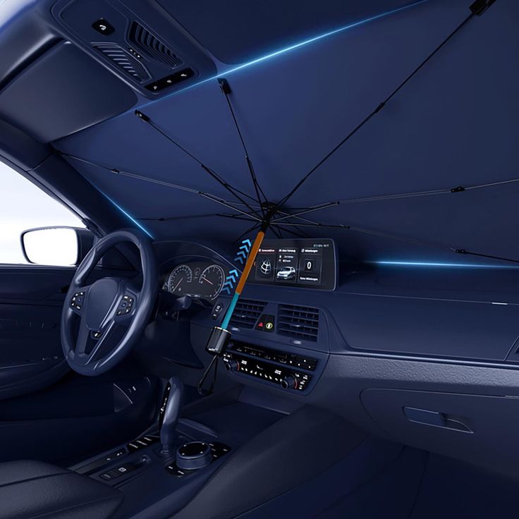 Car Windshield Sun Shade Umbrella